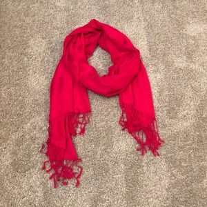 Pink scarf